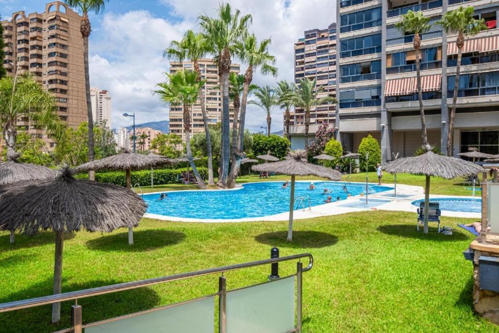 Apartamento Playa De Poniente Benidorm - Torre Dos Calas Ngoại thất bức ảnh