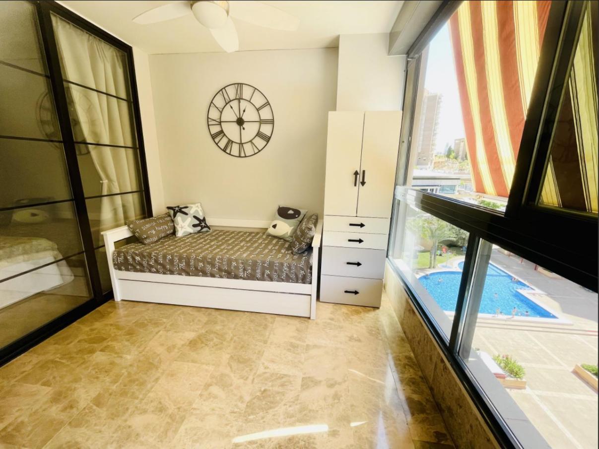 Apartamento Playa De Poniente Benidorm - Torre Dos Calas Ngoại thất bức ảnh