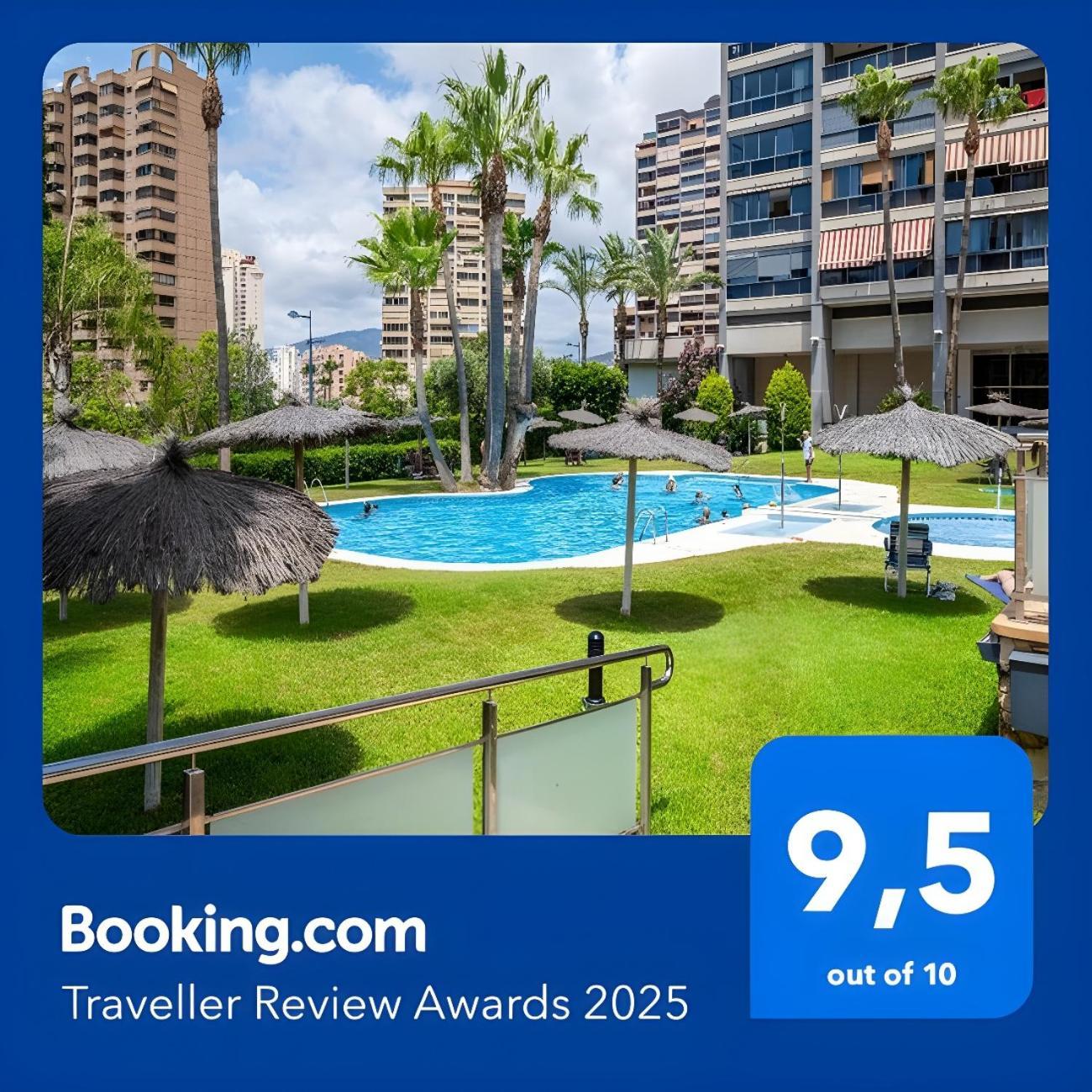 Apartamento Playa De Poniente Benidorm - Torre Dos Calas Ngoại thất bức ảnh